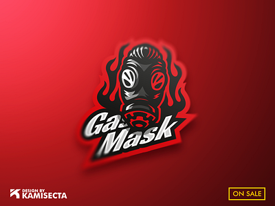 Gasmask logo - FOR SALE beast design esports face gaming gas mask graphic logo mascot mask premade stalker vector