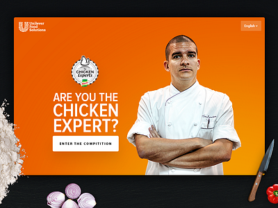 Unilever Food Solutions - Knorr Chicken Experts 2016 chicken experts knorr minimal multilingual responsive unilever unilever food solutions website