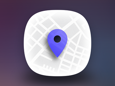 Map Icon geo target icon location map on demand app