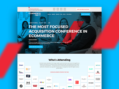 CommerceNext - The Most Focused Acquisition Conference alibaba amazon coffee commerce conference ebay fifa google landing page newyork ux ui website