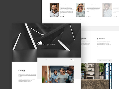 ALT Arquitetura UI/UX architecture responsive ui ux web web design webdesign