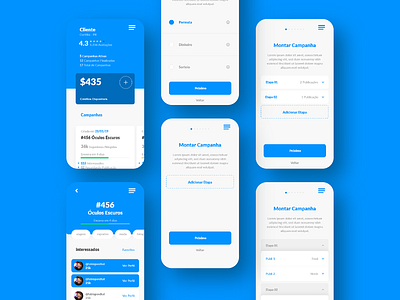 Influnation App Ui/UX app app design app social social social network ui ux