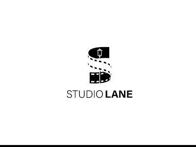 Studio Lane Logo Design film logodesign negative space logo studio logo
