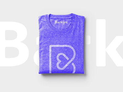 Barkyn T-Shirt barkyn brand branding dog logo mark merchandise minimal t-shirt