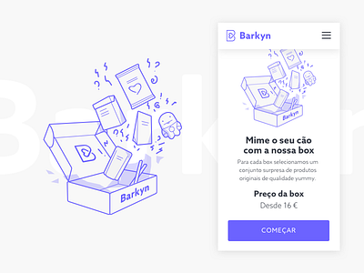 Barkyn Box Illustration