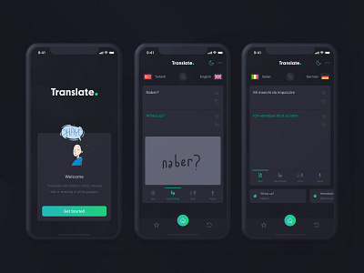 Cevy - Translate Mobile App Ui Kit