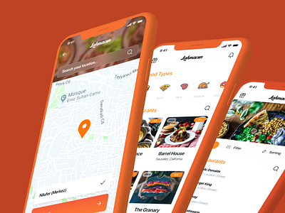 Lahmacun - Food Delivery Mobile App UI Kit