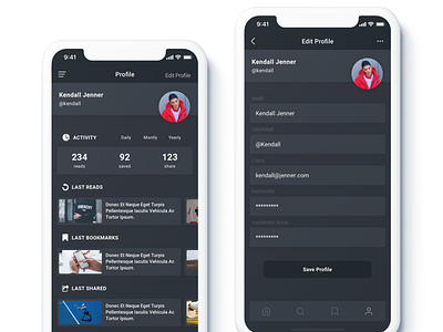 News & Reader Mobile App UI Kit blog app mobile news app mobile reader app news app news app sketch news app ui news ui news ux reader app reader app sketch ui kit