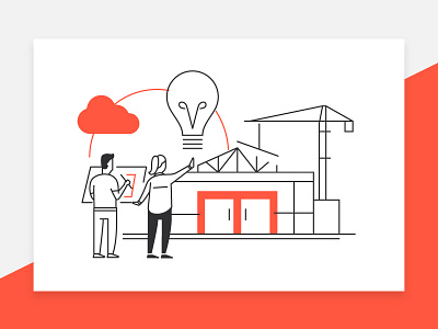 Samsara Values Illustrations feedback future icon illustration minimal teamwork