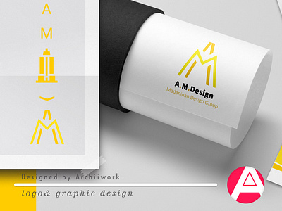 logo design for « A.M.Design group »