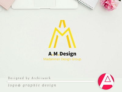 Logo design for "A.M.Design" logo design branding