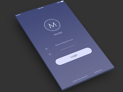 Login Interface App