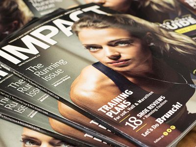 IMPACT Magazine March/April 2017 cover fitness magazine running