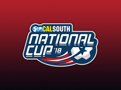 Cal South National Cup 2018 Logo logo soccer sports tournament