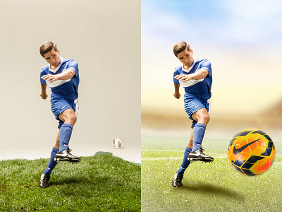 Soccer Composite composite concept photography soccer