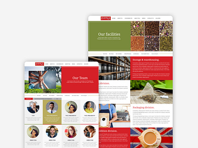 Impra tea branding ceylon ceylon tea responsive design srilanka tea typography website