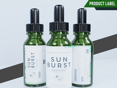 Product Packaging │ Product Package │ Label Design │ CBD Bottle 3d box design cbd label graphic design hemp oil label label design motion graphics pouch packaging product pacakge