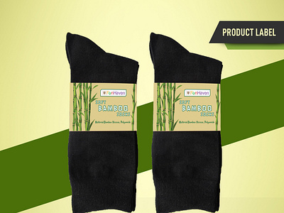 Product Label │ Socks Packaging │ Product Packaging 3d box design branding design eco friendly packaging graphic design label design motion graphics packaging design pouch packaging product label product pacakge socks packaging