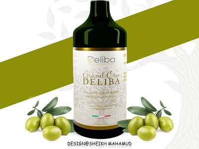 Product Label │ Olive Oil Packaging │ Olive Oil Label​​​​​​​