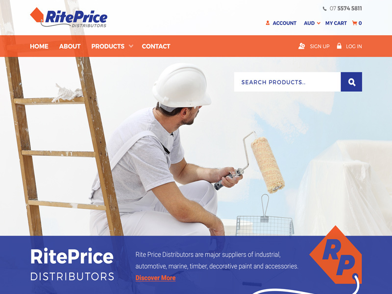 Rite Price Distributors by Leon David Perkin on Dribbble