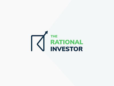 The Rational Invest Logo business design finance invest logo r statistic ui user experience user interface ux