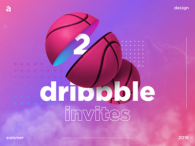 2 Dribbble Invites