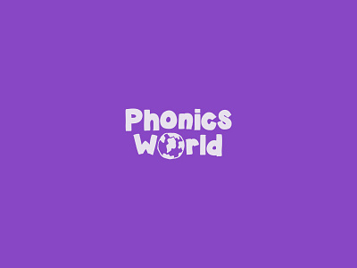 Logo | Phonics World abstract art brand brand identity graphic graphic design logo design logos minimal polygons teaching visual