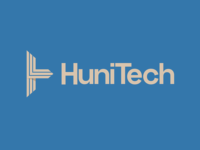HuniTech brand brandidentity branding design h identity logo logomark mark t tech technology typography vector