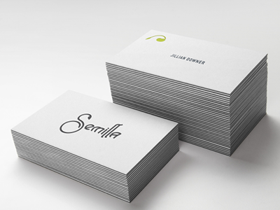 Semilla branding business card identity logos restaurant seed semilla