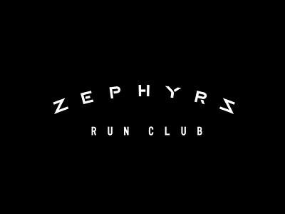 Wait until you see....the ZRC. branding design identity logo mark running shirt sports typography zephyr