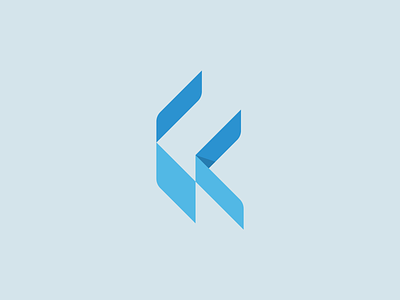 K + Space brand branding design identity k logo logos mark negative space space vector