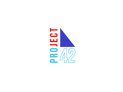 Project 42 logo running running man