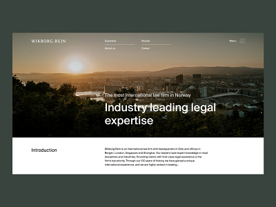 Landing page