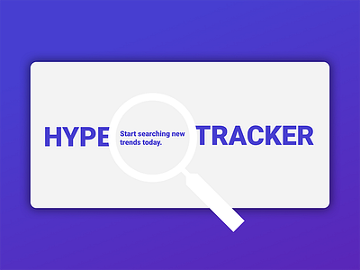 Hypetracker concept logo app color concept design graphism illustration logo minimalism minimalist purple webdesign