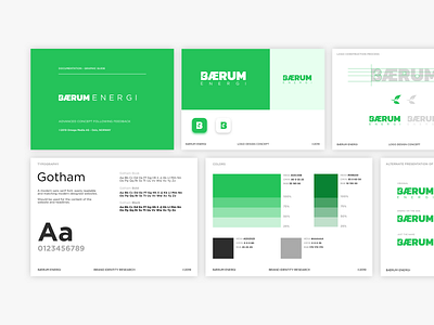 Graphic identity - Energy company