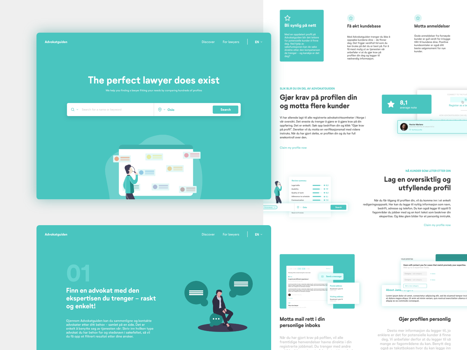 Lawyer's guide by François Savard on Dribbble