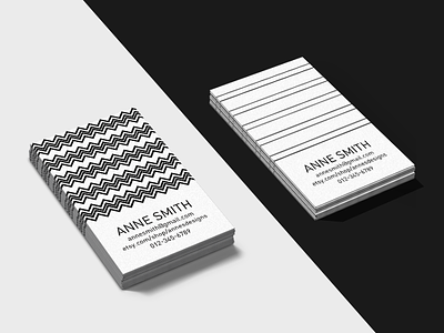 Simply Business - Business Card templates, Template #5 and #6