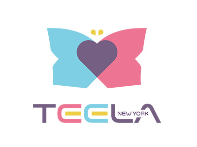 Teela New York brand clothing kids logo