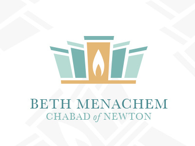 Beth Menachem Chabad of Newton aaron beth brand chabad kodeh logo menachem newton of