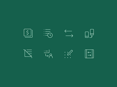 Icon set - menu