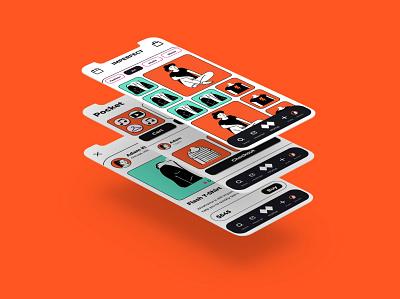 Music Collective Mobile design app design dribbble figma ui ux