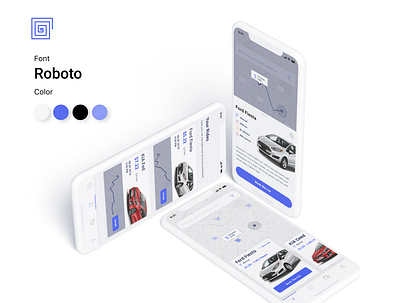 Rent Car UI design app design dribbble figma ui ux