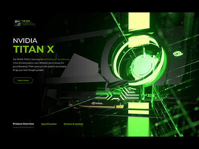 Nvidia TITAN X web page