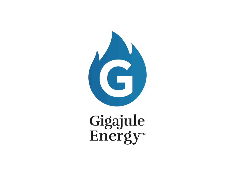 Gigajule Energy branding business card logo logo design styleguide