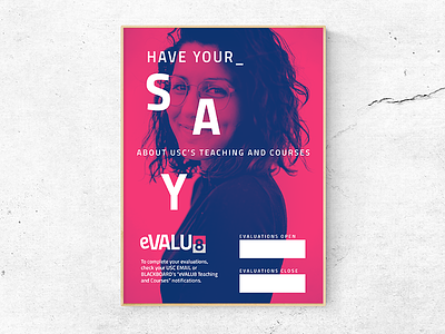 Poster design branding communication design duotone education visual design