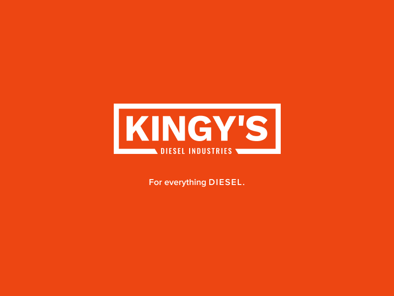 Kingy's Diesel Industries Logo design logo branding