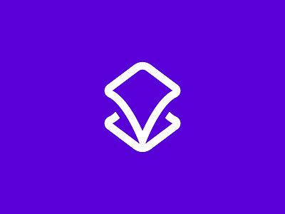 Logo Mark app blue design flat icon identity logo logotype purple typography ui ux vector web