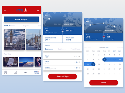 Flight Booking App airline app booking app design flight flight search flight ticket mobile app travel ui ux