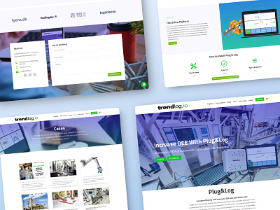 Web Design | Client: Trendlog.io analytics dashboard denmark design digital icons illustrations robotics tech techology ui uiux user experience web webdesign website