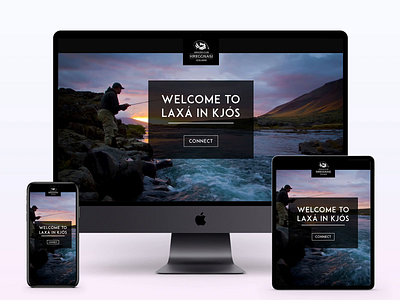 Wifi Login Pages | Client: Robust brand design fishing login page login screen nature outdoors photography responsive responsive web design ui ui design web web design website